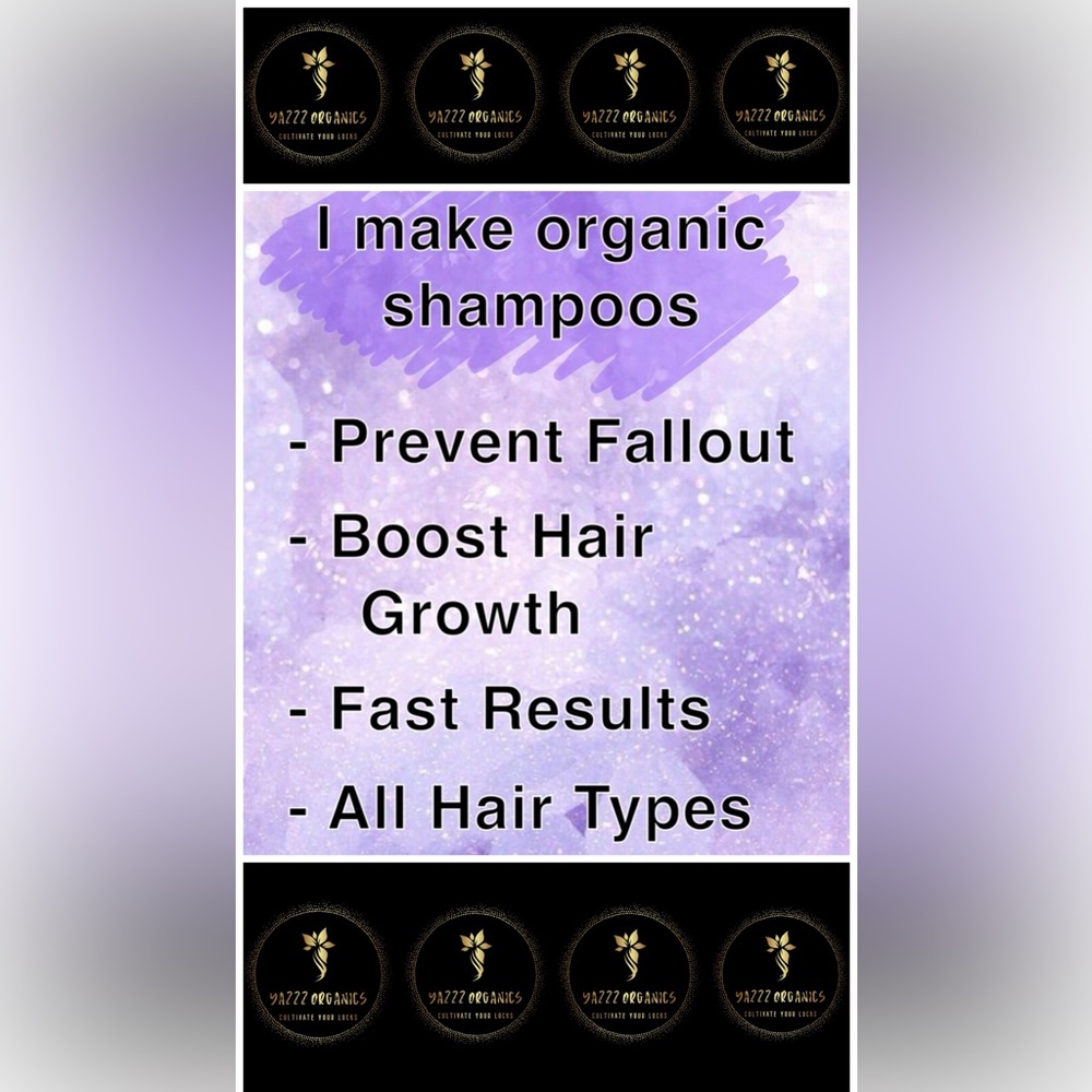 Yazzz Organic shampoo and conditioner
